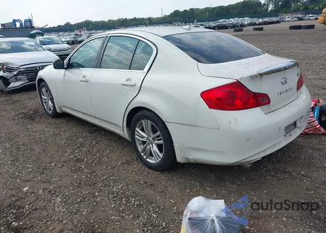 2013 Infiniti G37X from USA, damaged, VIN JN1CV6AR8DM768373